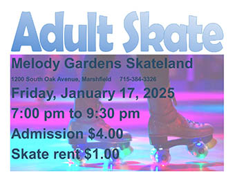 January 17th, 2025, Skateland Adult Skate