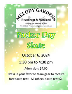 Packer Day Skate Flyer