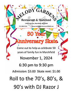 50 Year Anniversary Skate Flyer