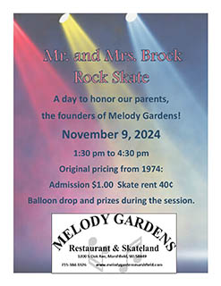 Mr. and Mrs. Brock Rock Skate Flyer